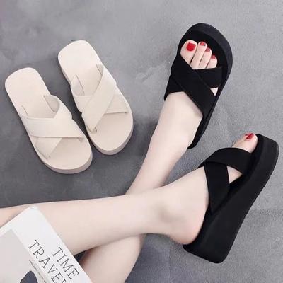 Mode Damen Hausschuhe Und Damen Sandalen Schwarz Niedlich Kawaii Pantoletten Flip Flops Schuhe Außenhöhe Naturfarbene Haut Vip Premium Sale