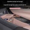 For BYD Seagull Central Control Storage Box Armrest Double Storage Storage Box Silicone Interior Supplies Car Accessories Tools