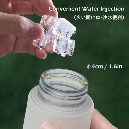 TRIWONDER Soft Flask Running Bottle, Hiking Water Bottle, Hydration, Foldable Water Bottle with Dustproof Cap, Lightweight, Trail Running, Marathon, H