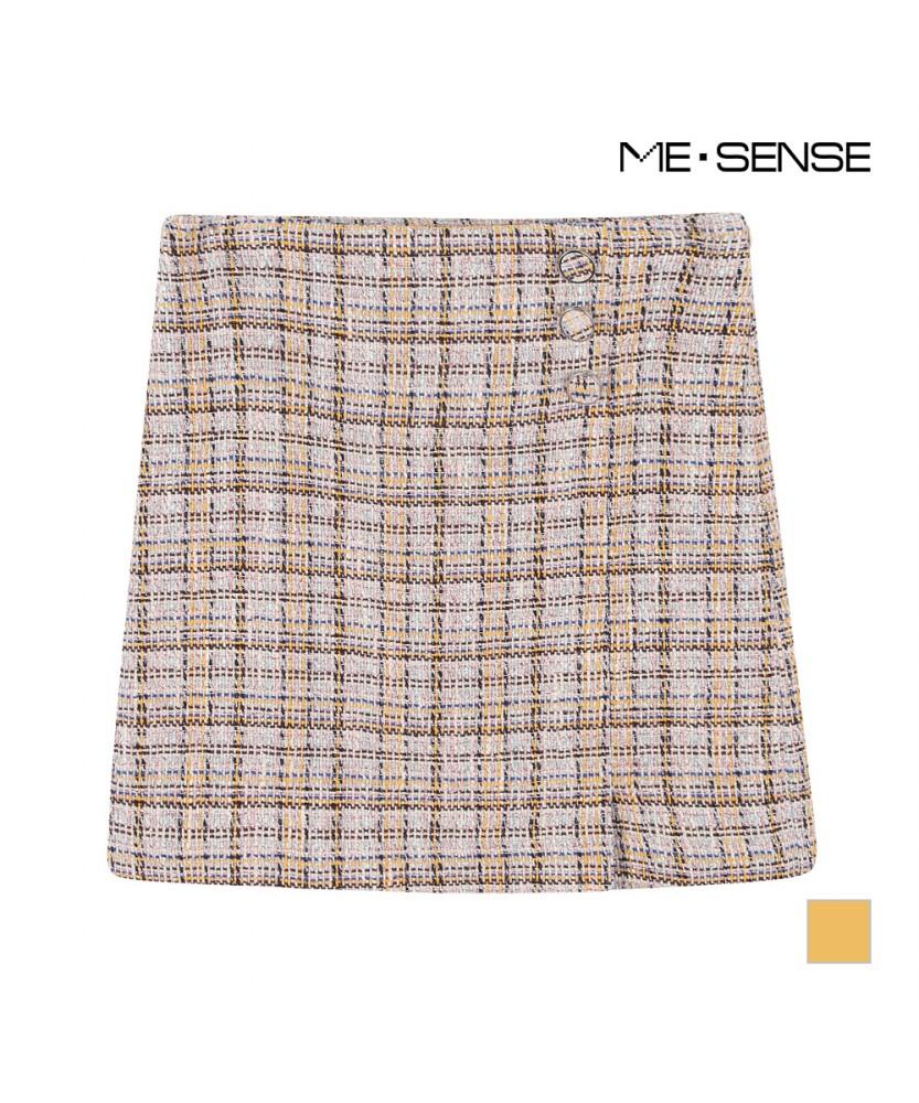 MESENSE Tweed Mini Skirt_Mb13Skm104Z