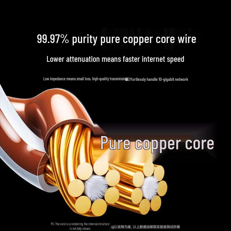 Ugreen Cat6A Slim Pure Copper Ethernet Cable