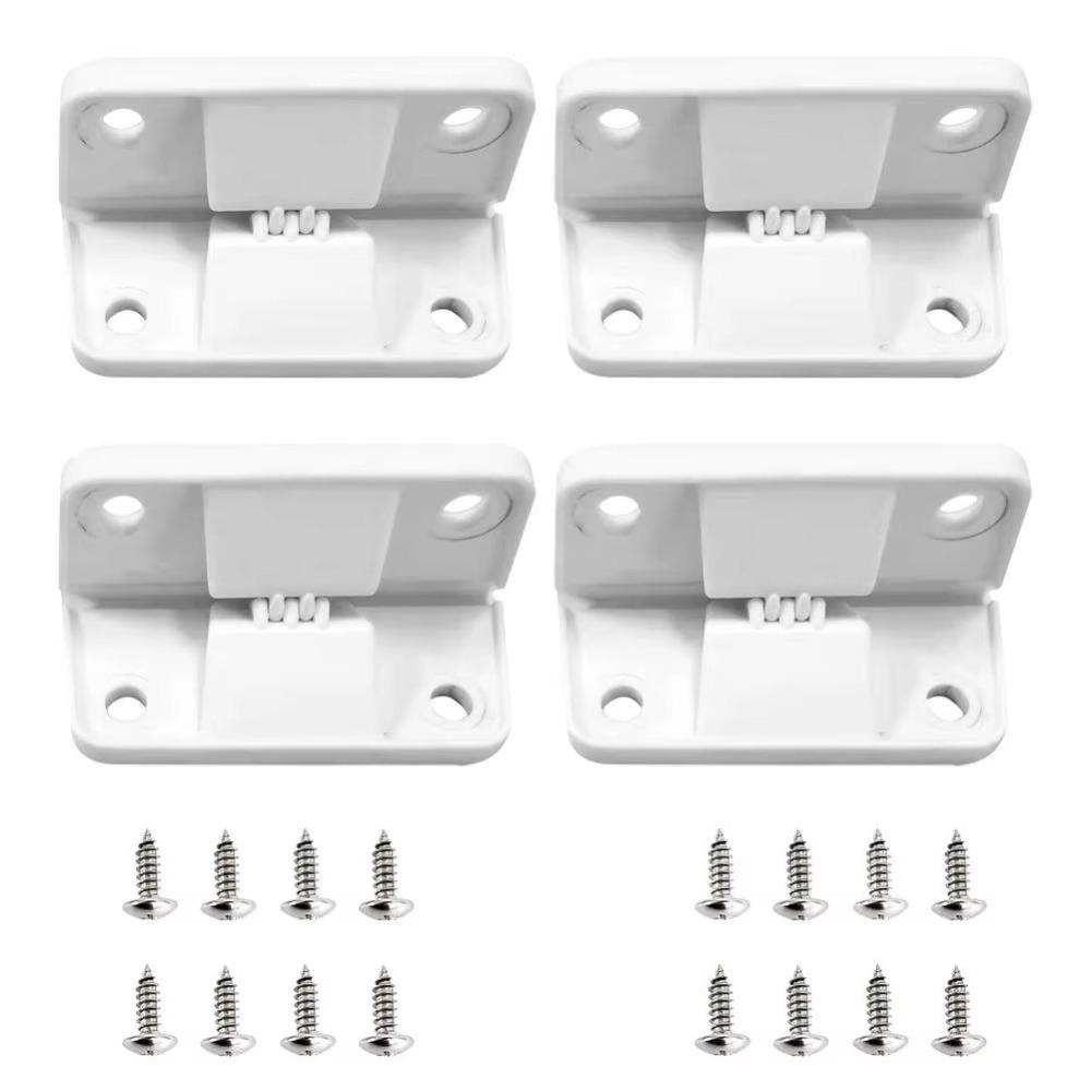 2 Pcs Hinge For Cold Chain Cabinet Replacement Part Plastic Material Plastic Hinge Storage Cabinet Outdoor Use Hinge For Cooler