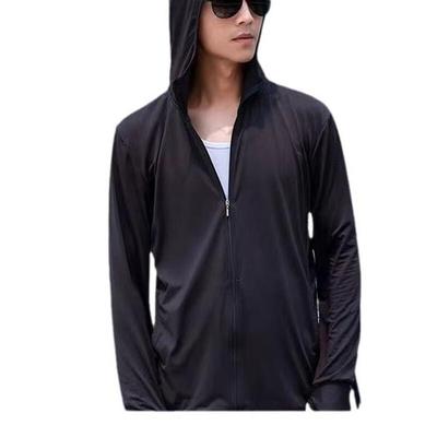 WEZHO Men's Ice Silk Sun Protection Jacket