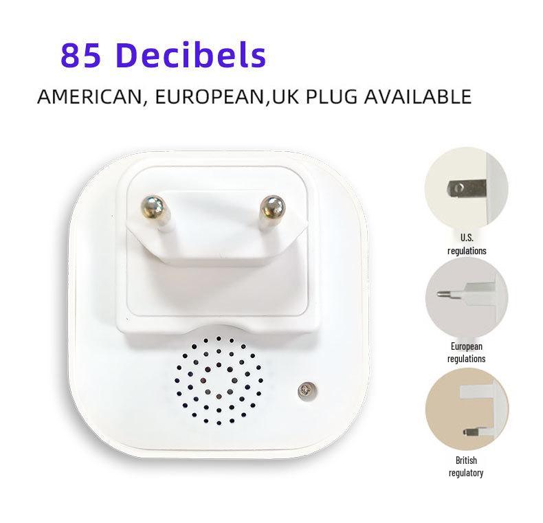 Smart, Waterproof Wireless Doorbell for Home - Ultra-Long Range, Three-in-One Electronic System