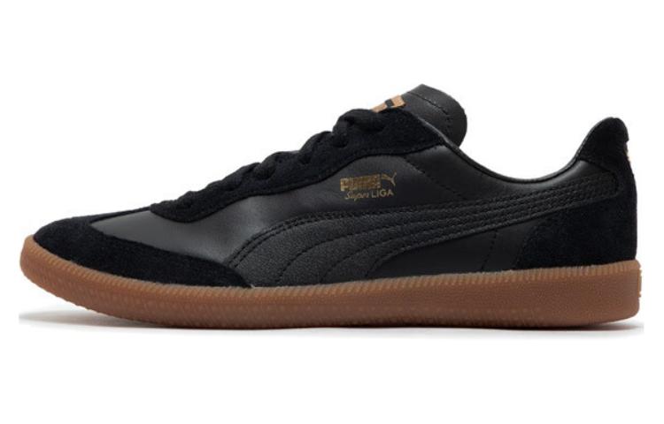 

PUMA Liga OG Comfortable Low top Skateboard Shoes Unisex Black 356999-28 40.5