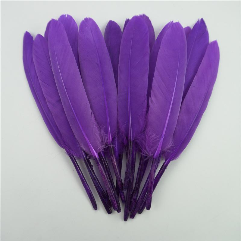 50Pcs10-15Cm/4-6 Inch Colorful Duck Feather Handicraft Accessories Goose Feather Jewelry Creation Diy