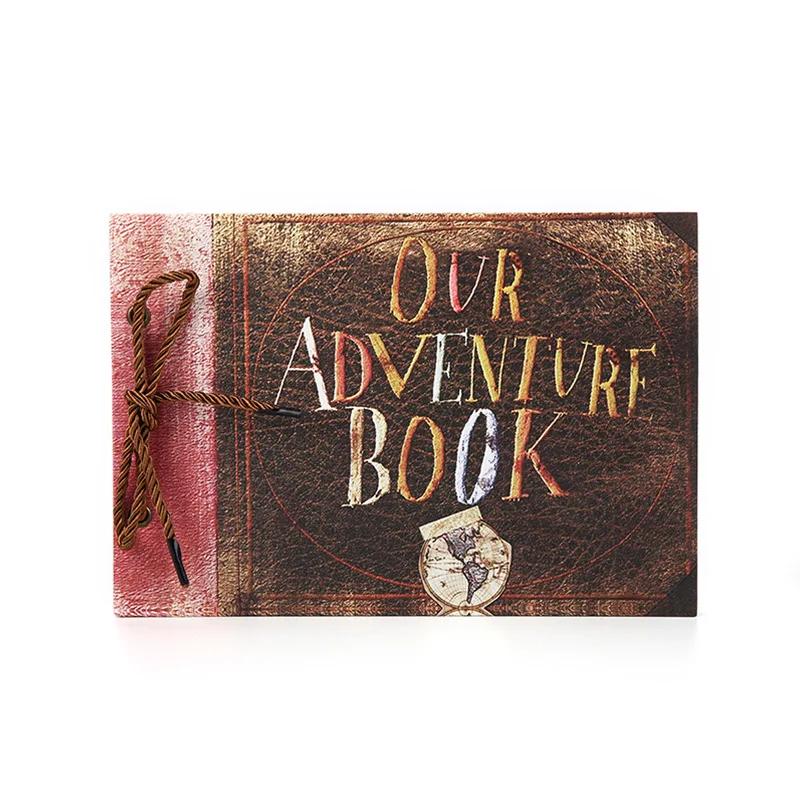 1PCS Keep Your Memories Alive with OUR Adventure Photo Album - Perfect for DIY Projects красный