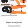 Tubular VE Terminal Crimping Tool - Four-Sided Pin-Type Wiring Pliers for Electricians
