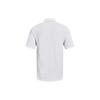 Under Armour Luxe Polo Shirts Men's White Polo Collar Moderate Straight Fit 1370150-100