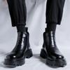Scarpe da Uomo Mocassini Slip On Casual Business Scarpe Artigianali in Pelle a Collo Alto Primavera 2024 Classiche in Pelle Morbida Hombre Scarpe da Uomo Piatti