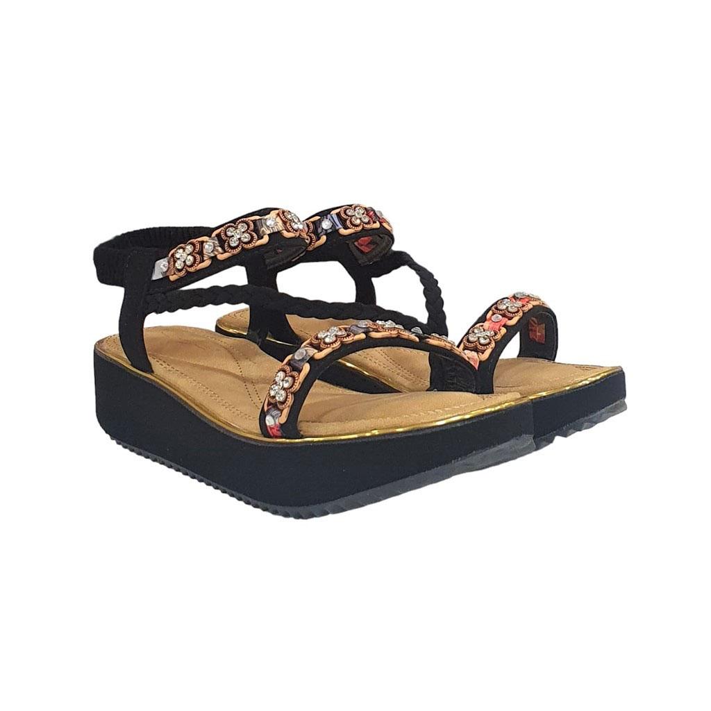 

Guja Женские сандалии с анатомическим каблуком из мягкого камня