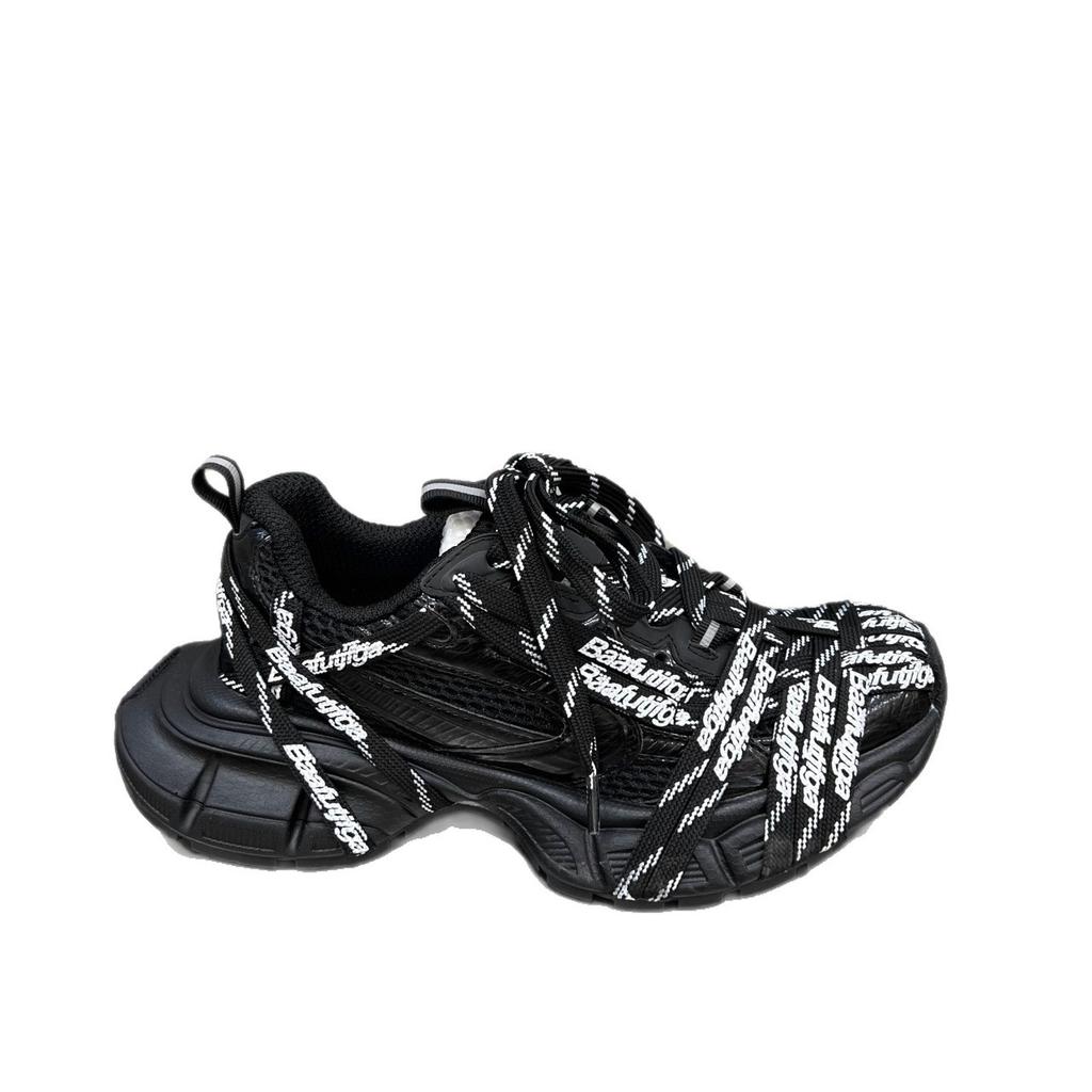 Daddy Shoes Women's New Dirty Little Dirty Shoes Sneakers Muffin Platform Straps Spider-man Casual Shoes Running Shoes