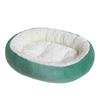 Winter Round Plush Thickened Dog Bed - Deep Sleep Warm Mat for Large Dogs