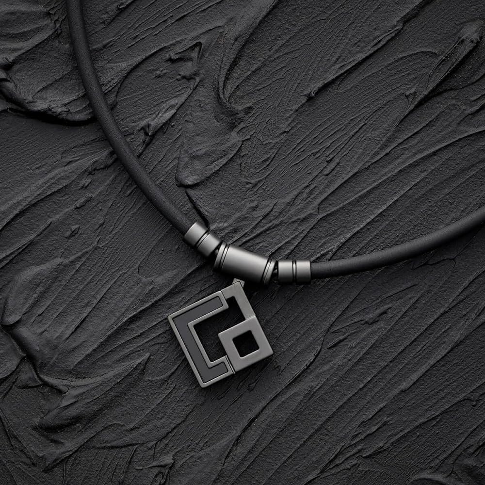 Colantotte Magnetic Necklace TAO AURA Matte Black L