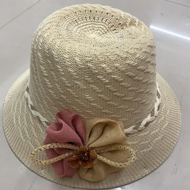 The Elderly Hat Female Grandma Old Lady Autumn and Winter Woolen Warm Cotton Hat Middle-aged and Elderly Mother Foreign Gas Basin Hat Winter Hat