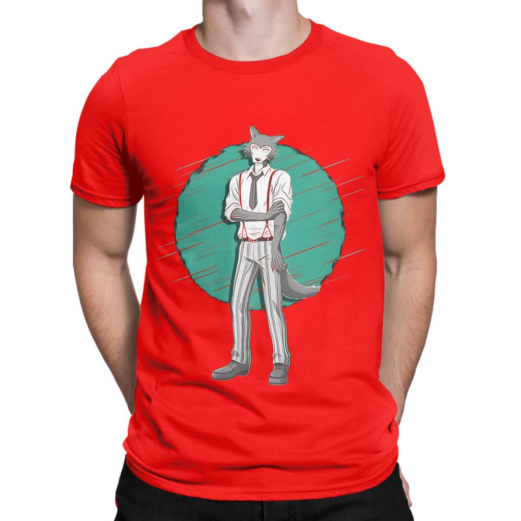Legosi From Beastars Finale Staffel Teil Grafik 100% Baumwolle T-Shirt Beastars Finale Staffel Teil T-Shirts Oberteile Für Unisex