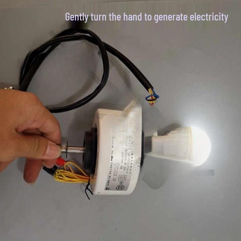 NIDEC DIY Hand-Crank Wind & Hydro Generator Kit
