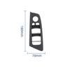 LHD Black Car Interior Front Door Window Lift Switch Button Panel Trim Cover Replace For BMW 5 Series G30 G31 F90 525i 530i 540i
