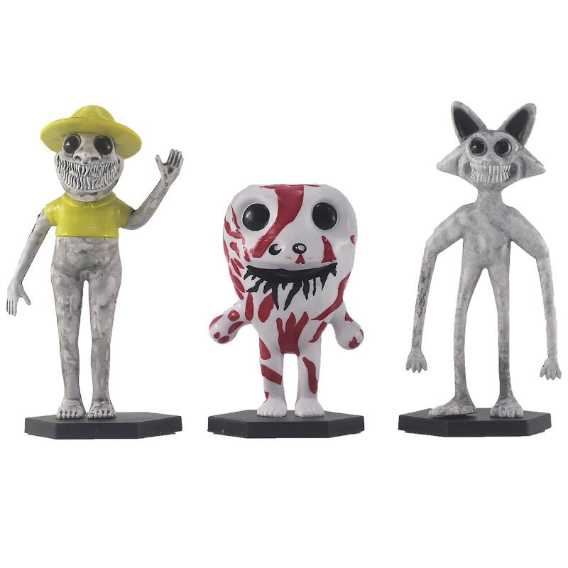 6pcs Zoonomaly Action Figures Game Figuras Models Decorative Toys Guard Cat Koala Monster Kids Gift