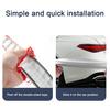 1 paar auto anti-collision strip bumperbeschermer hoge elastische PVC antislip zelfklevende universele auto SUV vrachtwagen voor achter bumperbeschermer