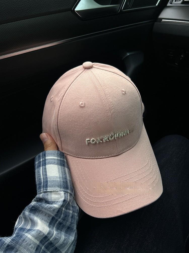 Urban Style Flat Top Hat With Adjustable Fit Sun Shield For Summer Activities розовый