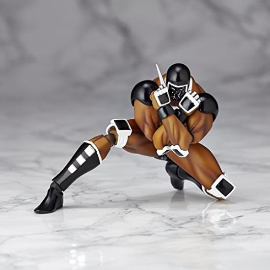 Kaiyodo Micro Yamaguchi Revol Mini Kinnikuman approximately 125mm ABS PVC action figure Warsman, & pre-painted (rm-010)