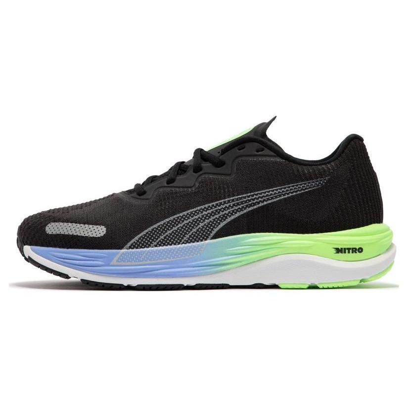PUMA Velocity Nitro 2 Black Elektro Purple Men s 378526-01 EU 43