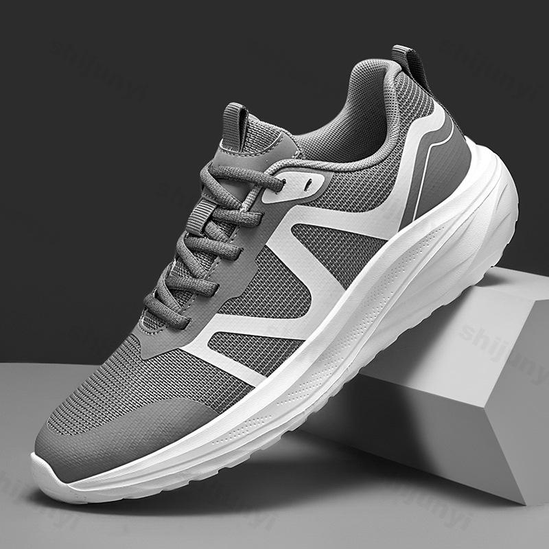Fashion 2025 Spring New Men's Mesh Breathable Casual Sports Shoes Fashion Trend Comfortable Thick Soled Shoes Low Top Platform sneakers