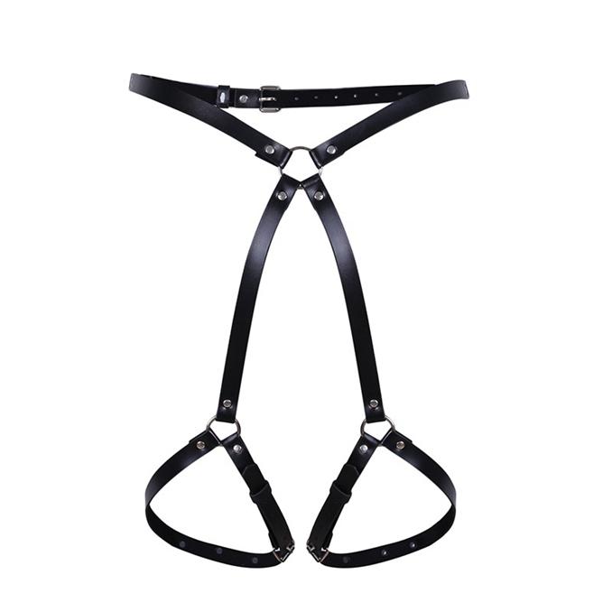 European and American Leg Leather Garter Belt Simple Sexy Belt Waist Chain Garter Belt