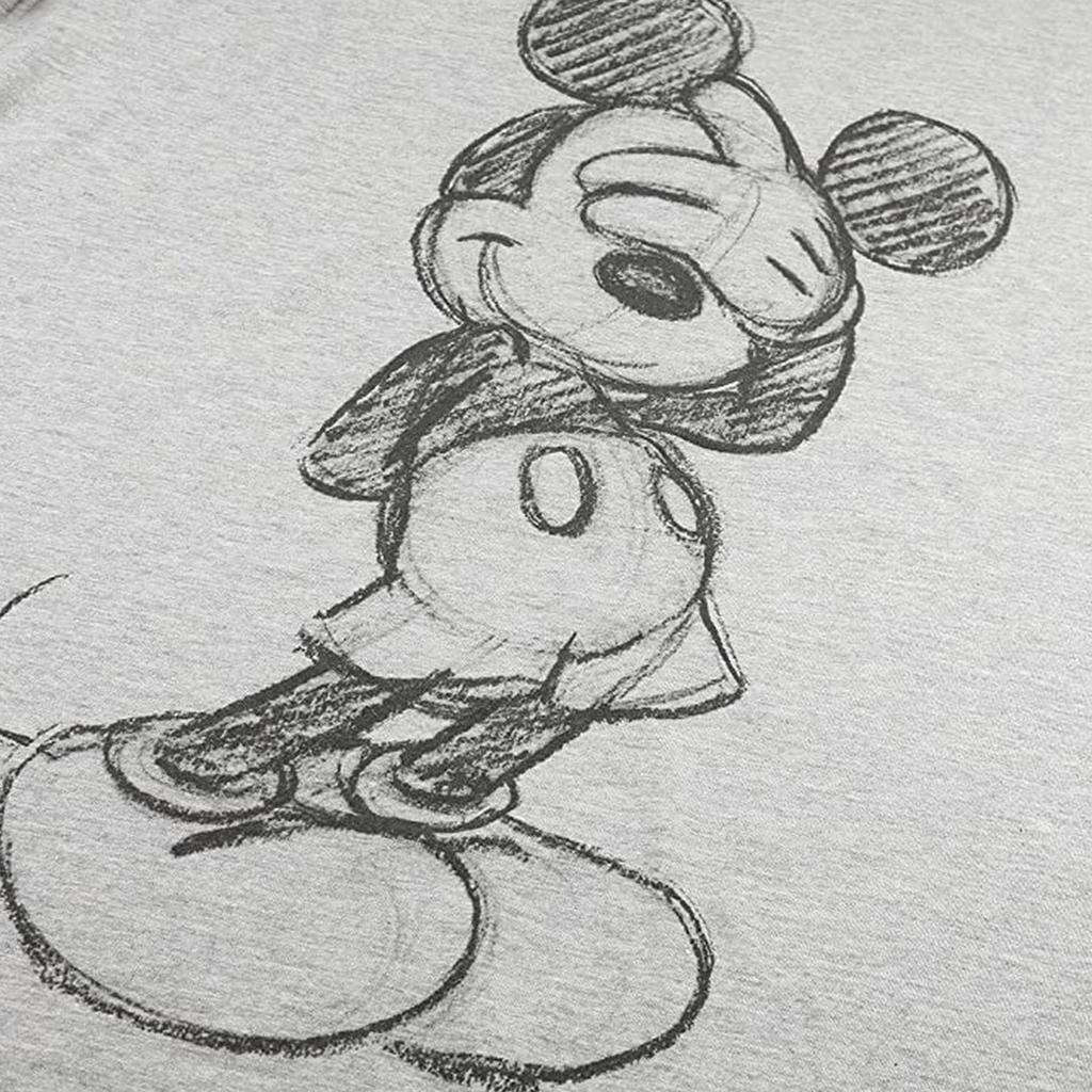 Disney Dámské/Dámské plaché tričko Mickey Mouse Heather