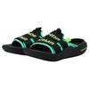 Under Armour Alpha Cushioning Comfortable EVA Rubber Sole Casual Slippers Unisex Slippers Black Green Yellow 3025051-002