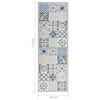 VidaXL Tapis de cuisine lavable Mosaïque 60x300 cm