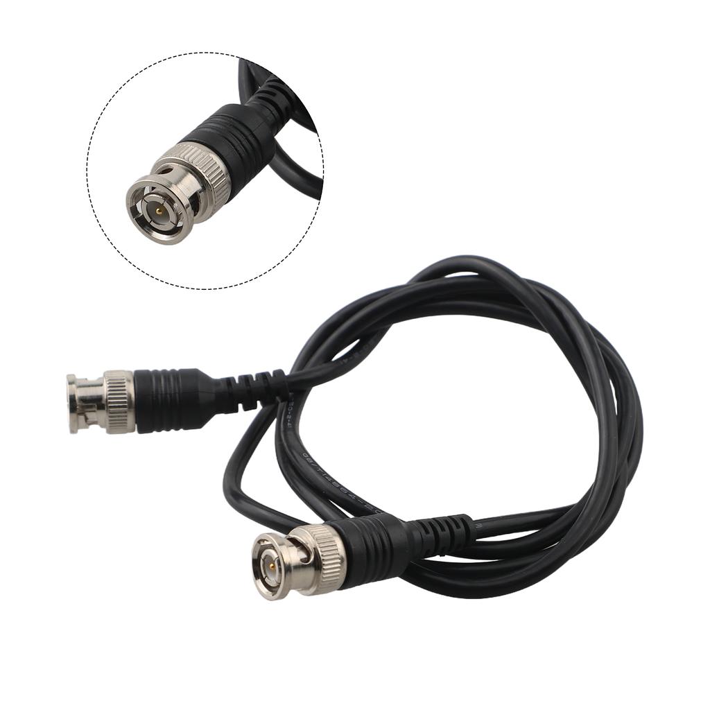 Coaxial Cable BNC Test Leads Line Length 100cm Professional Grade Coaxial Cable Adapter Compatible With CCTV Systems