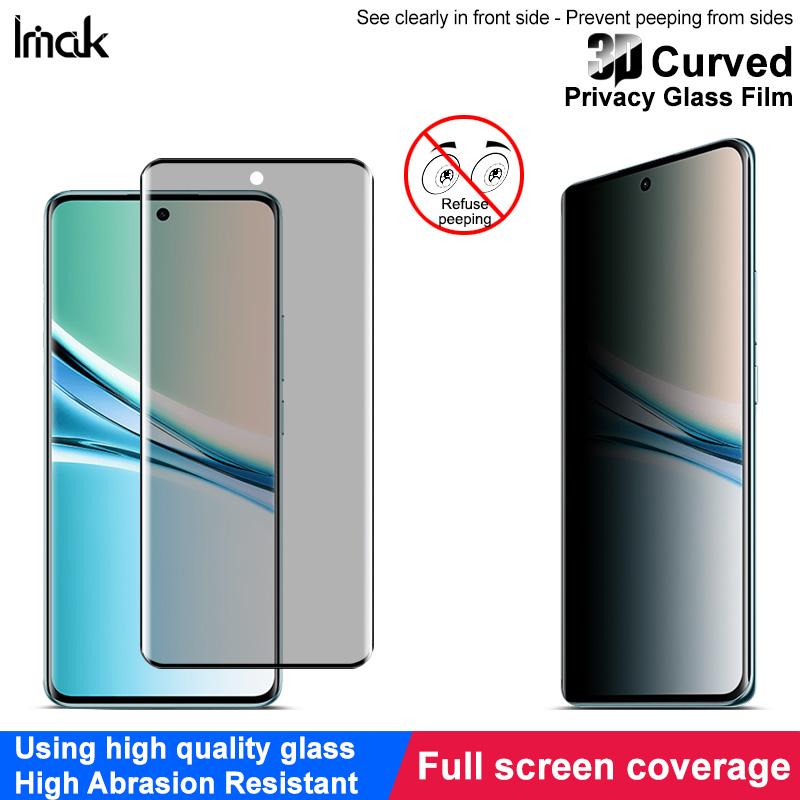For Redmi Note 15 5G Glass IMAK 3D Curved Privacy Tempered Glass Full Screen Coverage Film
