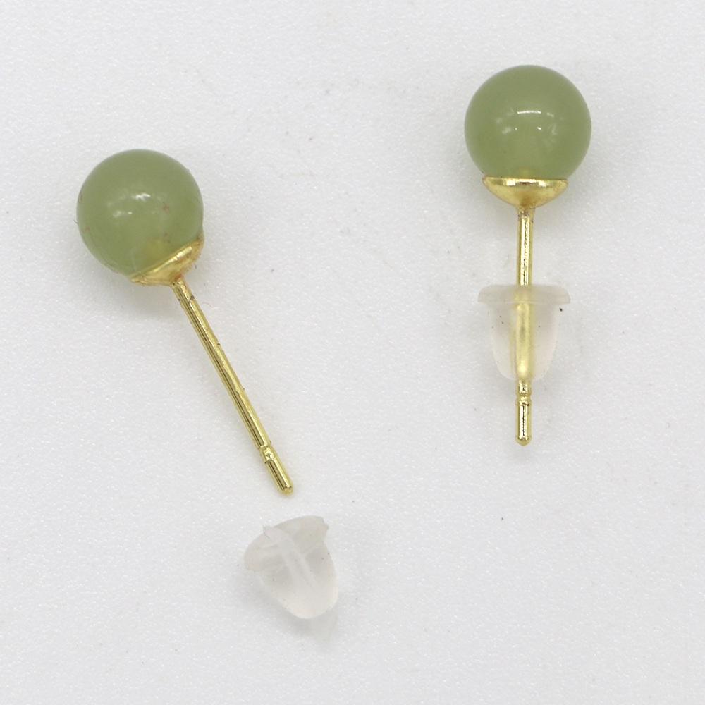 Round Mini Earrings Female Earrings Bead Stud Earrings Korean Style Earrings   Earrings