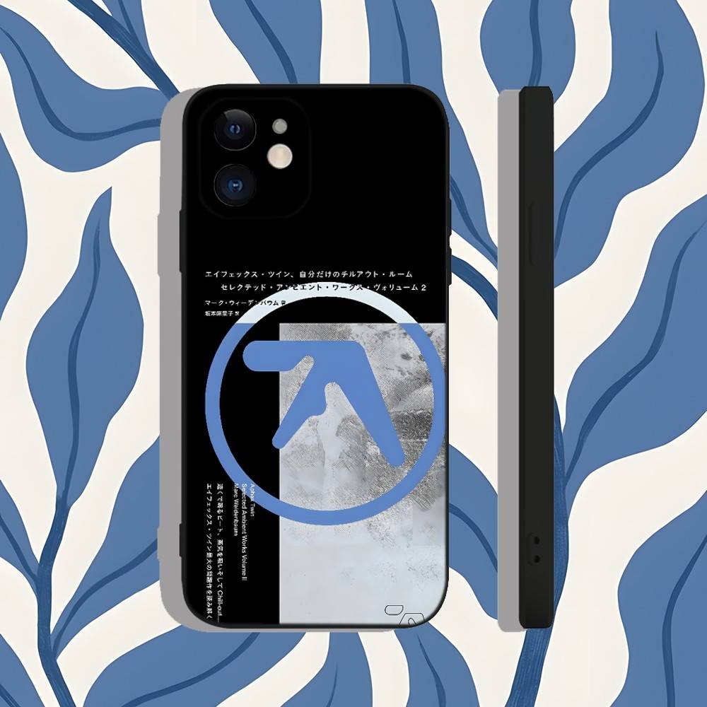 

Aphex T-Twin IDM Acid Techno Phone Case For iPhone 17,16,15,14,13,12,11,X,XS,8,7,Pro,Max,Plus,E,SE4,Air,Mini Soft TPU Gift iPhone13
