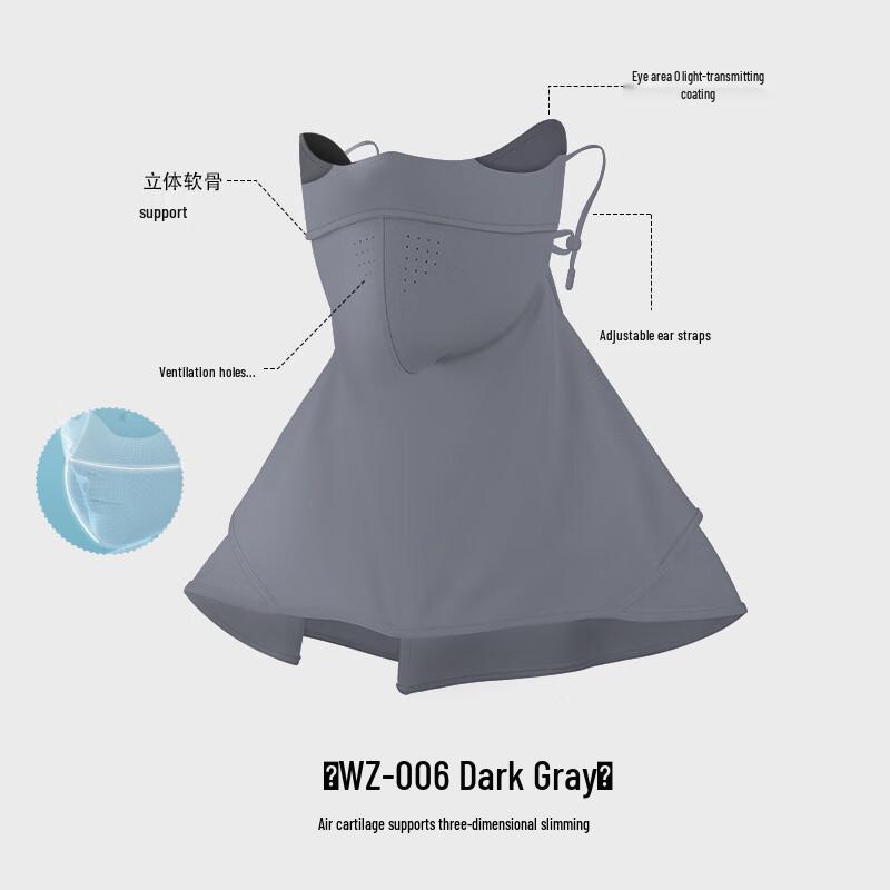 Women s 3D Fishbone Sun Protection Mask