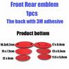 Autocollant Emblème Capot Avant Badge Coffre Arrière pour KIA sportage ceed sorento cerato optima picanto rio soul k3 k5 stonic montage