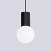 Halo 1 Hanging Lamp Black