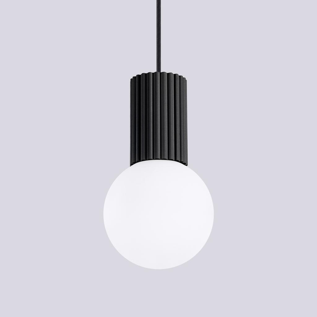 Halo 1 Hanging Lamp Black