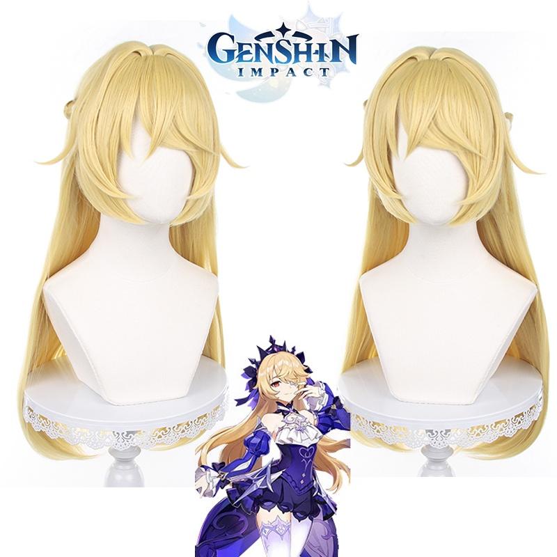 Genshin Impact Fischl Cosplay Wig Halloween Carnival Props