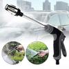Pistolet à eau haute pression pour lavage de voiture, Nettoyage extérieur de camping-car, Nettoyage avec bouilleur à mousse, Buse pour tuyau d'arrosage de jardin, Douche de jardin