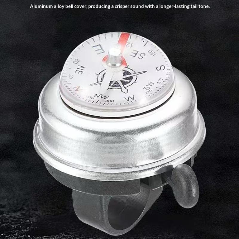 Bicycle Bell Aluminum Alloy Bike Handlebar Bell Ring Mountain Road Cycling Safety Warning Bicycle Horn Cycling Accessories