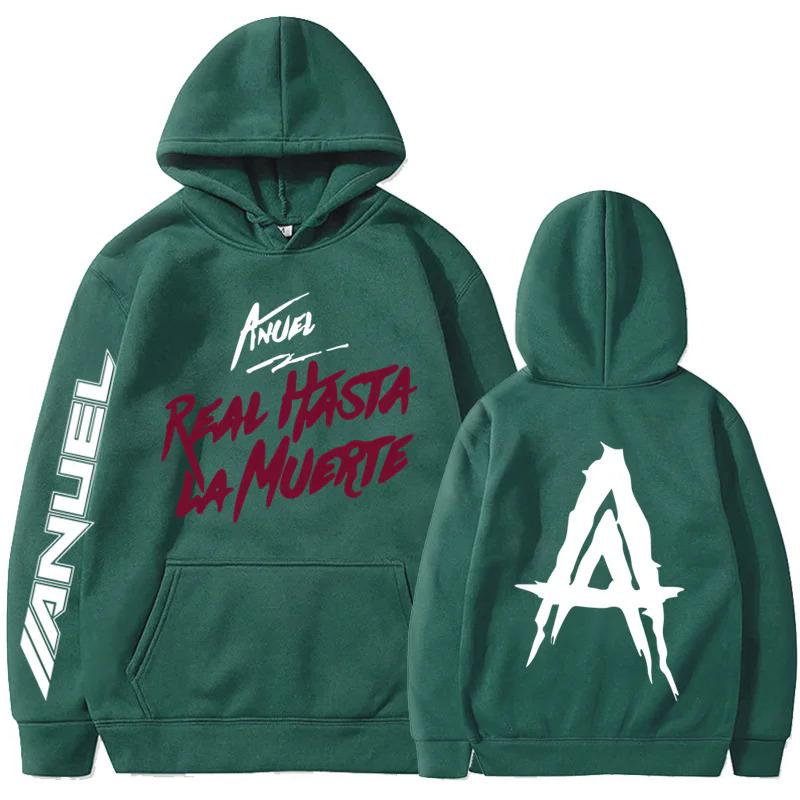 New Anuel AA Printed Hoodies Sweatshirt