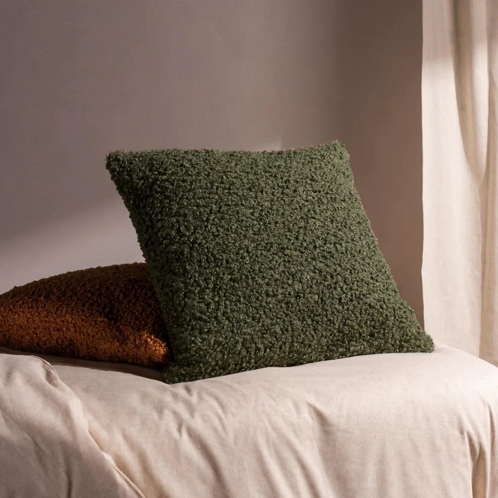 Yard BouclÃ© Textured Cushion Cover