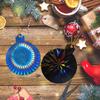 Silicone Moulds Resin Crafts Christmas Ball Mold Holographic Pendant Keychain Molds Epoxy Mold