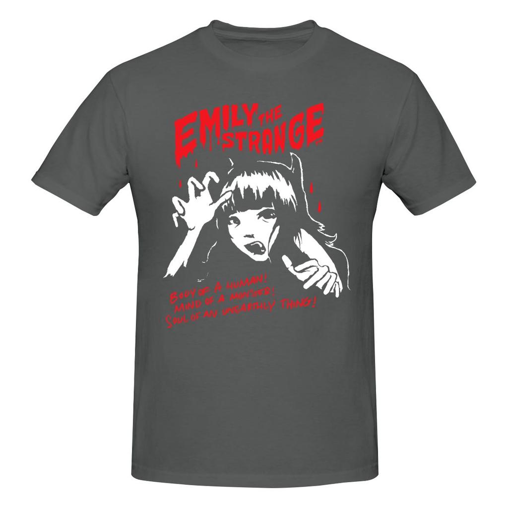 Funny Emily The Strange Emily The Strange Unisexs Printed TShirt Unisex T shirtOversizet