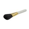 KIHITSU Kumano Brush Pearl White Handle Face Brush Makeup Brush (Round) S-PW03