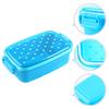 480ml Single Layer Portable Dot Picnic Lunch Box Food Storage Container Case