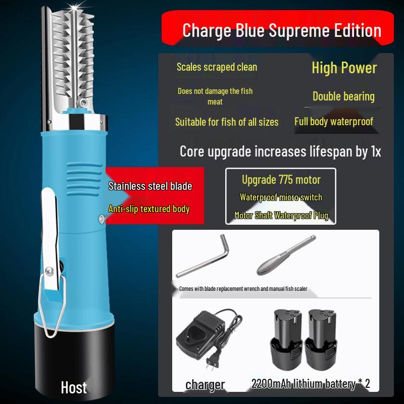 Qiwei Electric Commercial Automatic Fish Scaler